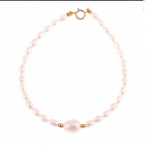 Romantic Pearls and gold bracelet new - Picture 2 of 4